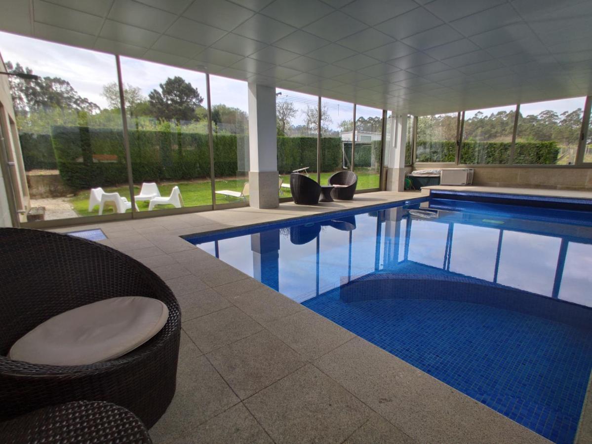 Sanxenxo Casa Rial 47 con PISCINA CLIMATIZADA Exterior foto